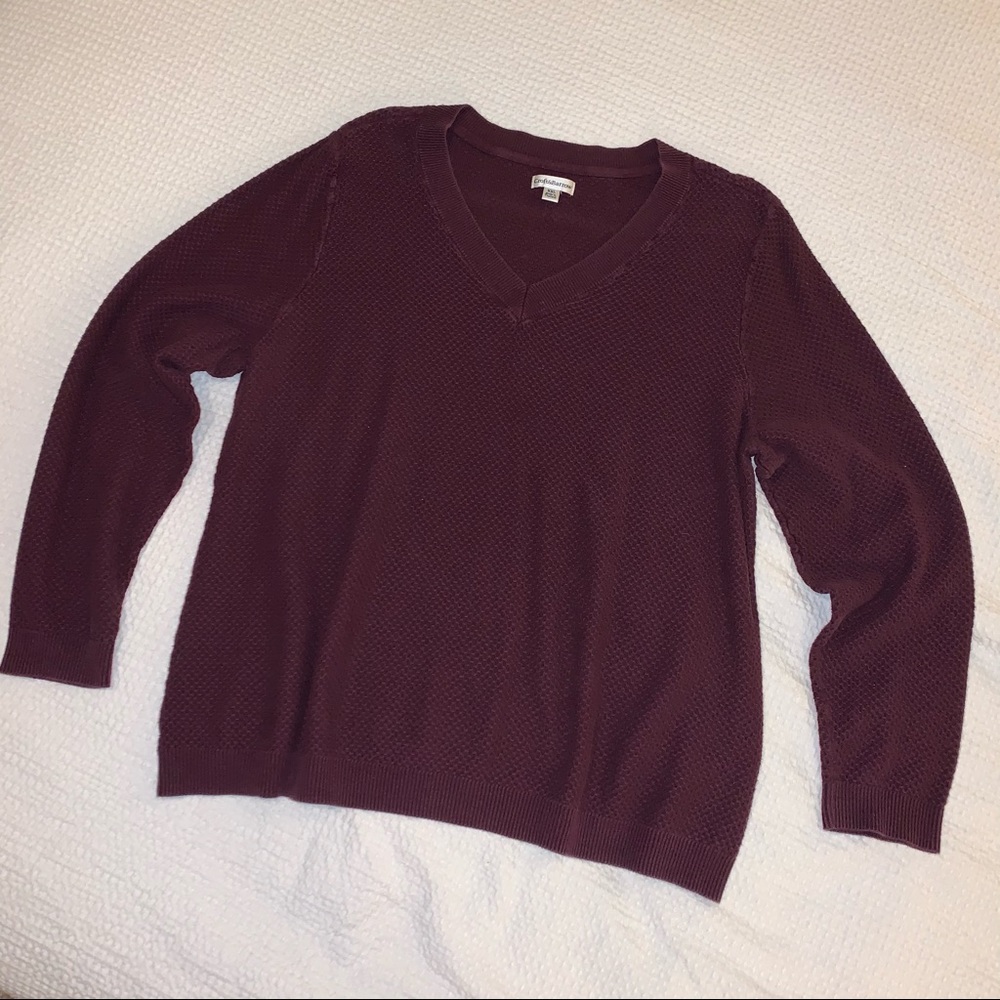 Croft & Barrow Purple Sweater